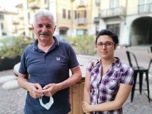 Giancarlo Rosina e Marina Minera